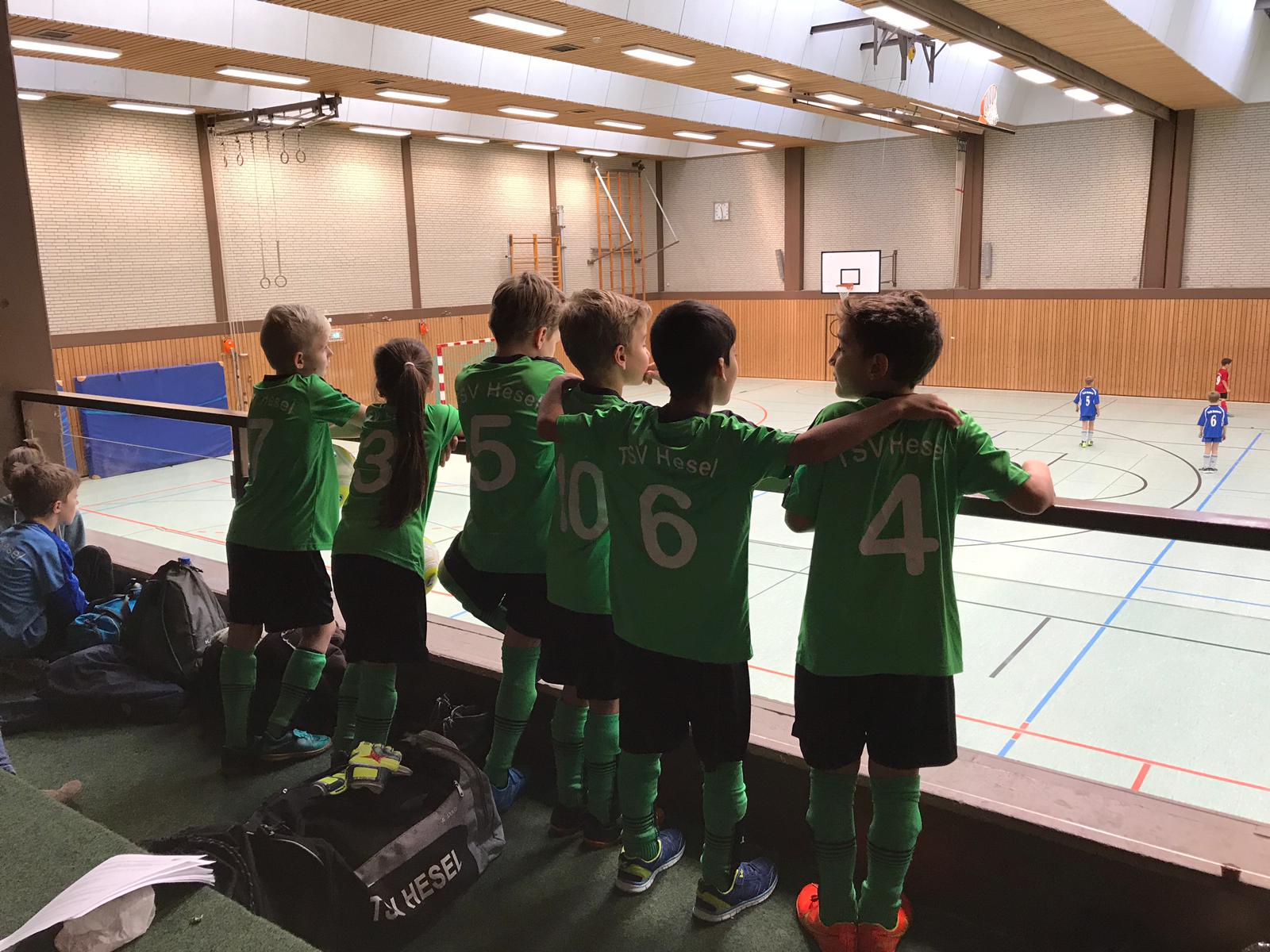 Read more about the article F-Jugend – auch in der Halle spitze